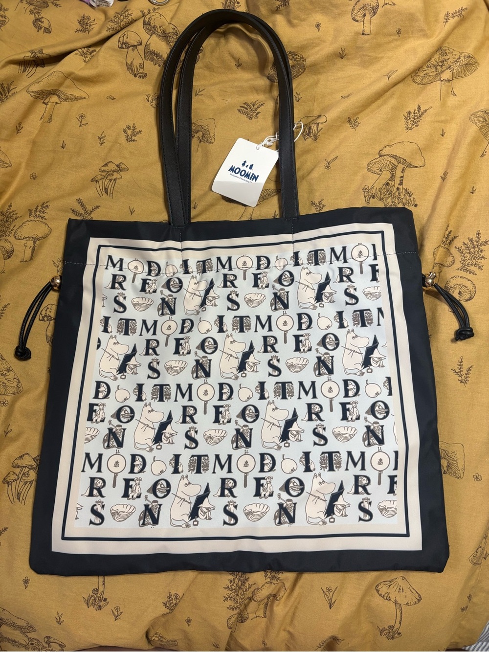 Moomin alphabet bag